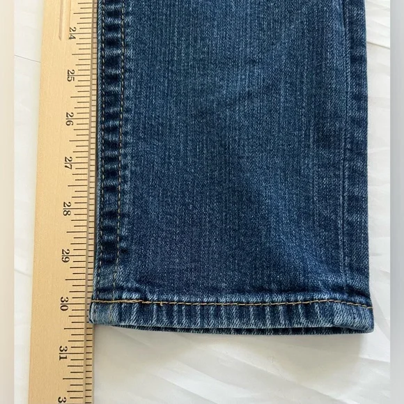 Miss Me Jeans Women’s 30 X 31 Blue Skinny Mid Rise Stretch Denim Rocker - Picture 9 of 10